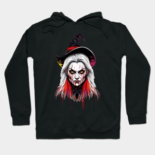 Blutige Halloween-Hexe: "Ein Schaudern in der Nacht" Hoodie